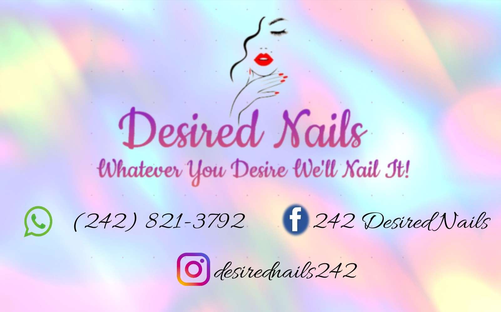 242 Desired Nails logo